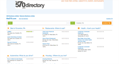 Desktop Screenshot of directory.the570.com